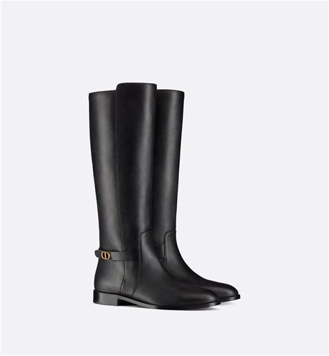 Dior Empreinte Boot Black Supple Calfskin.